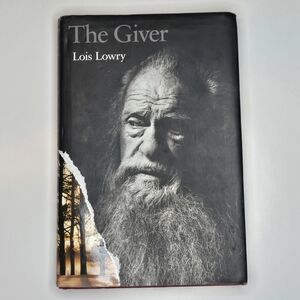 Vintage 1993 Classic, The Giver By Lois Lowry Hardcover Book Young Adult Fiction
